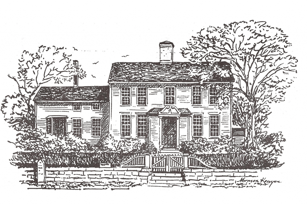 babcock smith house museum drawing