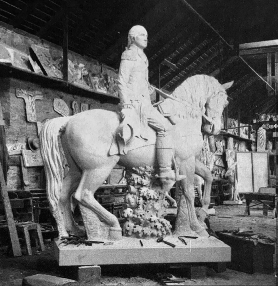 Revolutionary War Statue